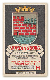 Reklamemærke.